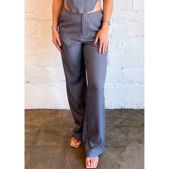 NEW NIA eloise trouser in grey - Picture 2 of 3